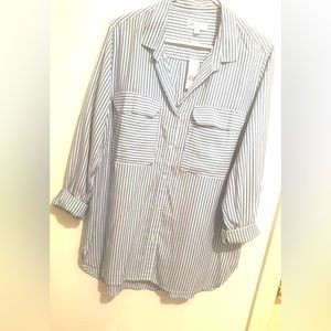 NWT Blouse/Shirt, Fluid/School/Work/Play Cotton/ComfyCasual Elegance GAP